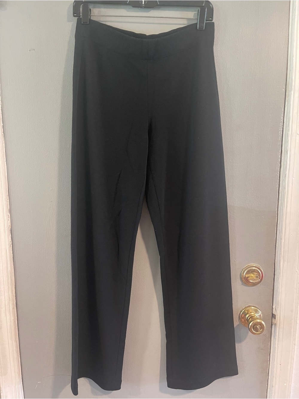 Eileen Fisher Stretch Jersey Knit Wide-Leg Pant Size XS